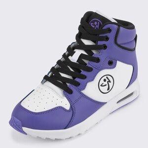 Zumba Fitness Air Classic Purple High Top NIB NWT (10)